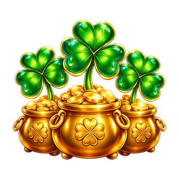 3 Clover Pots